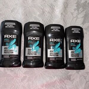 LOT OF 4AXE Apollo 48 Hour Anti Sweat Antiperspirant  Deodorant 2.7 Oz ea